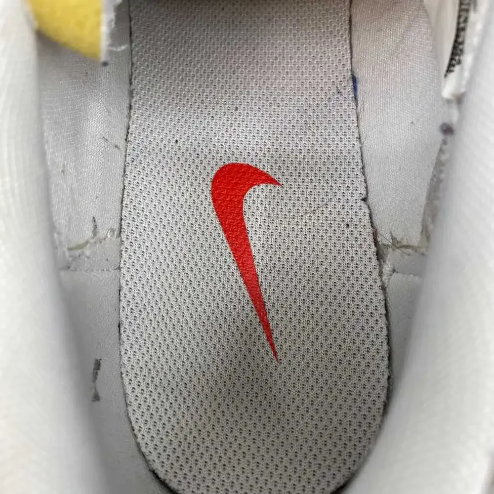 Nike White Orange Platform Blazer Sneakers | Women’s Size 10